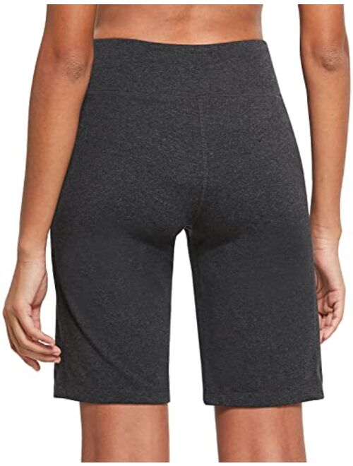 BALEAF Women's Bermuda Long Shorts 10" Athletic Shorts High Waisted for Running Workout Casual Summer Quick Dry