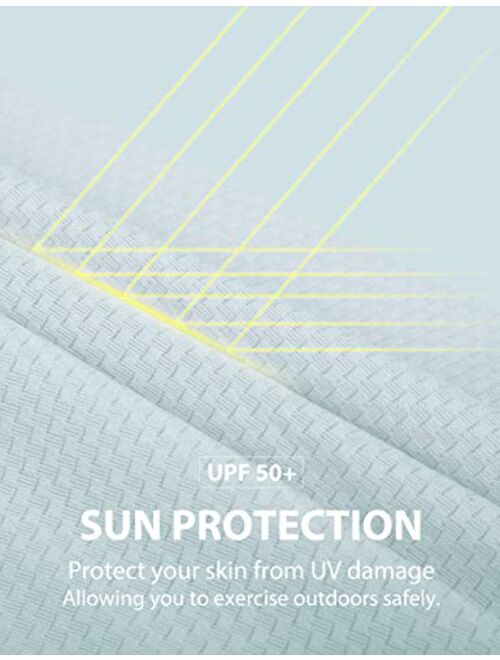 BALEAF Women's Long Sleeve Shirts UPF 50+ Sun Protection Full Zip Athletic Jackets Running Lightweight Zipper Pockets