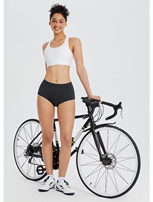 BALEAF Women's Cycling Underwear 3D Padded Bike Shorts Biking Bicycle Briefs Spin Gel Underpants