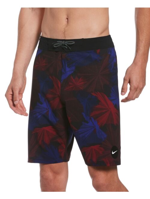 Nike Men's Leaf Print 9" Board Shorts
