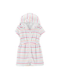 Baby Girl Carter's Striped Hooded Cover-Up