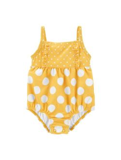 Baby Girl Carter's Polka Dot 1-Piece Swimsuit