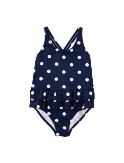 Toddler Girl Carter's One-Piece Polka Dot Swimsuit