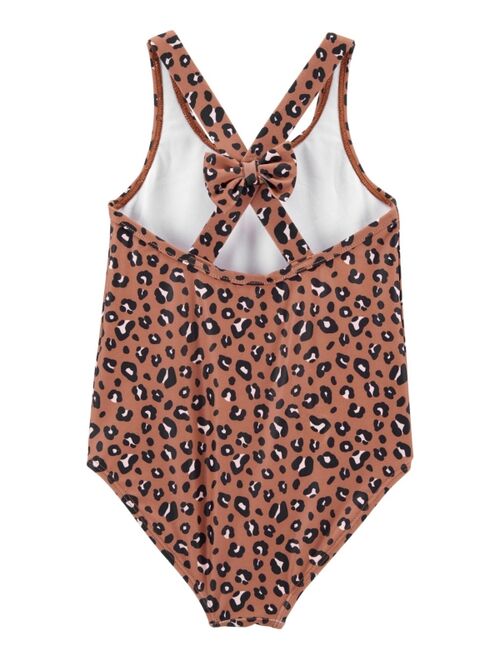 Carter's Baby Girls Leopard One-Piece Swimsuit
