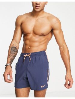 Swimming 5 inch Volley short in thunder blue