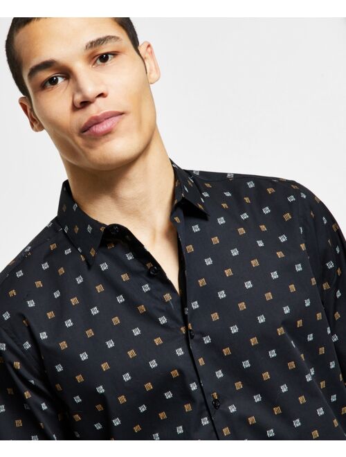 INC International Concepts Men's Check-Print Shirt, Created for Macy's