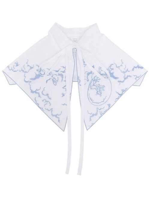Patou embroidered collar