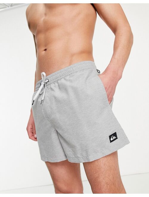 Quiksilver Everyday 15 volley board shorts in gray