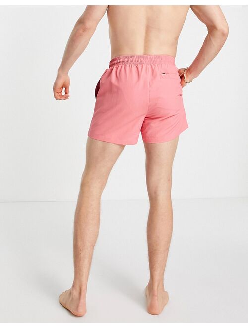 Fila Artoni box logo swim shorts in pink