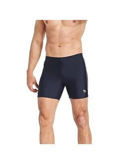 Men's Athletic Swim Jammers Quick Dry Compression Square Leg Swim Brief Swimsuit