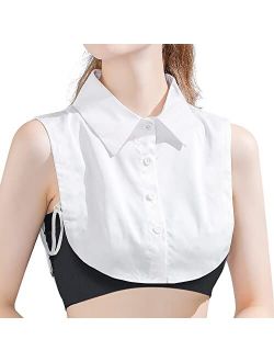 KLOLKUTTA Fake Collar Detachable Collar Blouse Dickey Collar Half Shirts False Collar for Girls and Women Favors