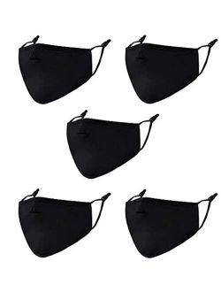 Gyothrig 3D Reusable Breathable Washable Adjustable Cloth Face Masks…