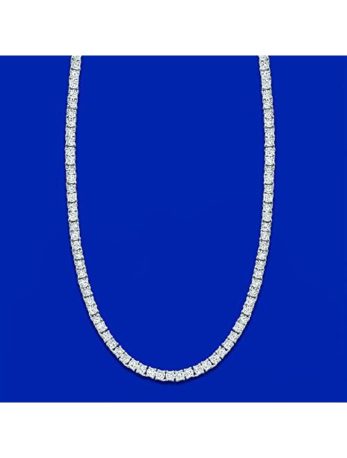 Ross-Simons 3.00 ct. t.w. Diamond Tennis Necklace in Sterling Silver