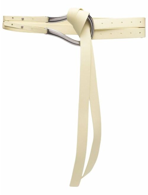 Bottega Veneta double-strap belt