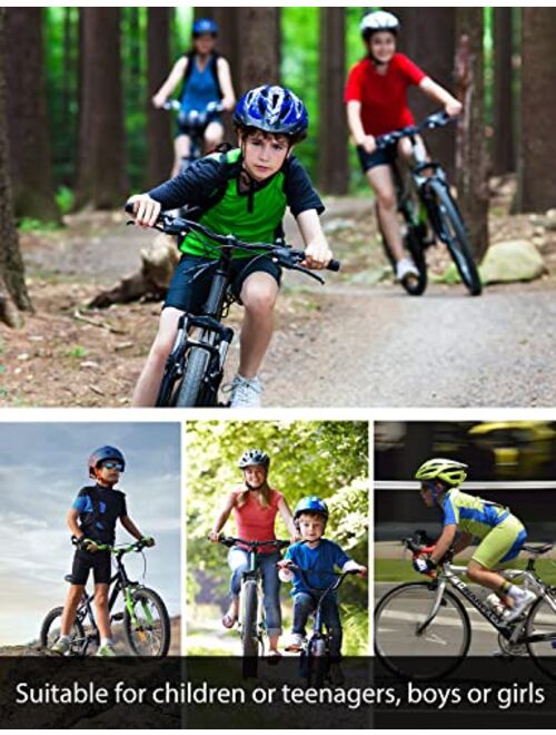 BALEAF Kids Padded Bike Shorts Girls Boys 10-12 Cycling Mountain Biking Youth Triathlon MTB Liner UPF 50+