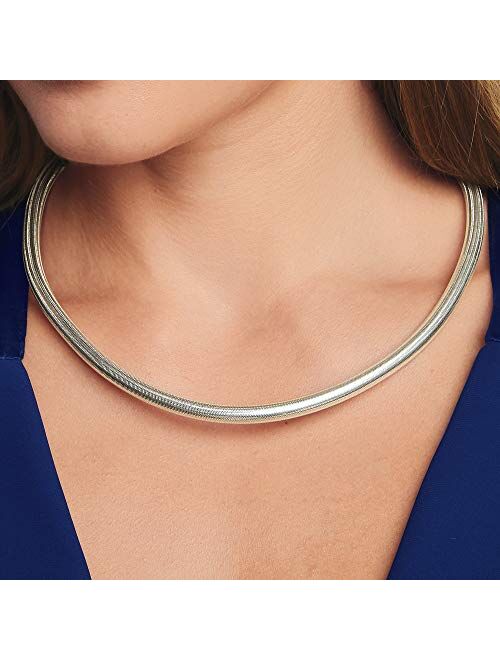 Ross-Simons Italian Sterling Silver Flexible 4-In-1 Necklace/Bracelet