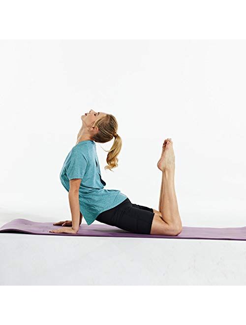 BALEAF Women's V-Neck T Shirts Workout Tops Athletic Short Sleeve Quick Dry Perfomance Activewear