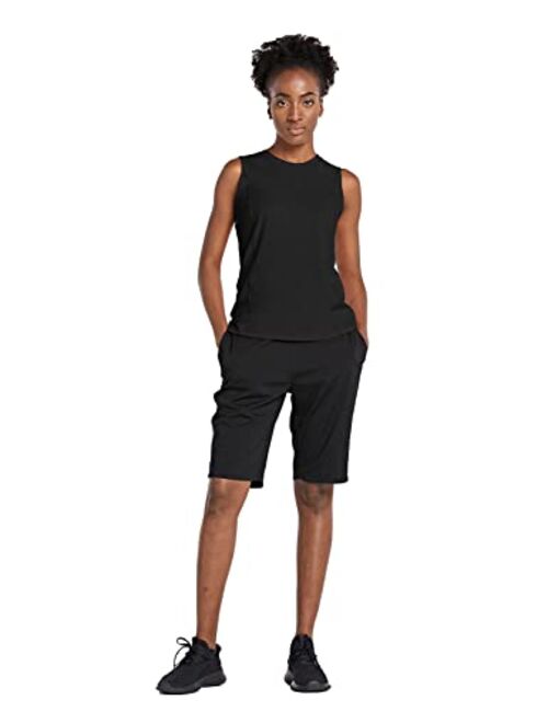 BALEAF Women's Sleeveless Workout Shirts Lightweight UPF 50+ Running Tank Tops for Yoga, Everyday Casual