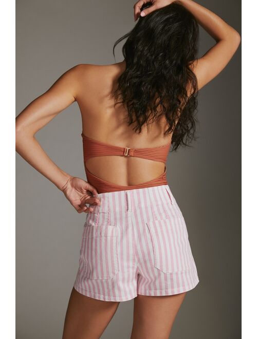 Maeve The Colette Striped Shorts