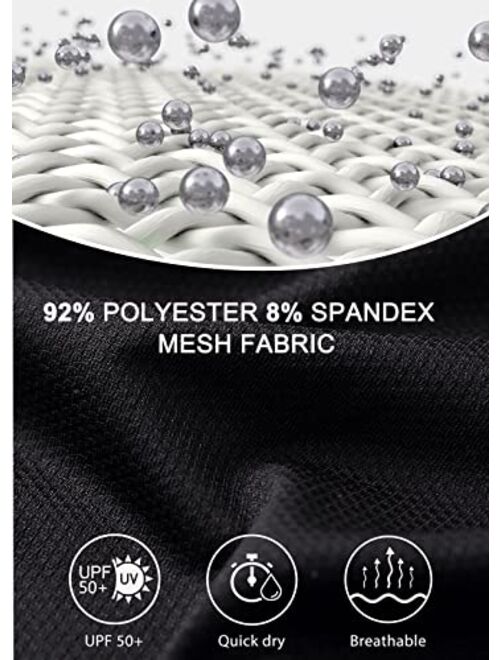 BALEAF Women's Long Sleeve Golf Shirts UPF 50+ V-Neck Sun Protection Shirts Quick Dry Tennis Performance Shirt