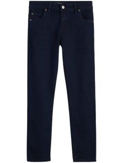 Boys' Jeans - 5 Pocket Button Fly Stretch Denim Skinny Jeans (Size: 8-18)