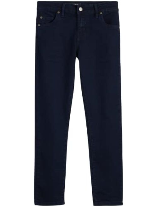 DKNY Boys' Jeans - 5 Pocket Button Fly Stretch Denim Skinny Jeans (Size: 8-18)