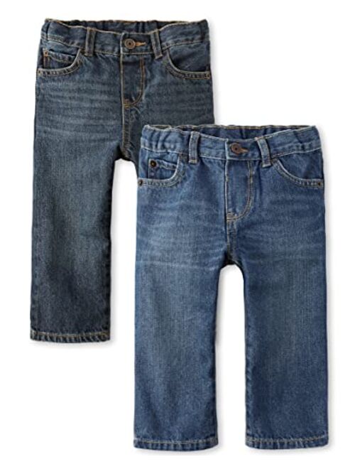 The Children's Place Baby Toddler Boys Basic Straight Leg Jeans