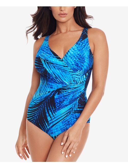 Miraclesuit Printed Tummy-Control One-Piece Swimsuit