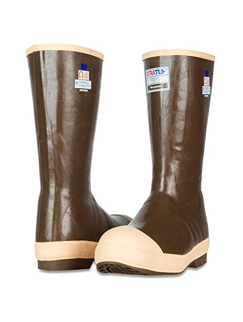 XTRATUF Legacy Series 15" Neoprene Steel Toe Insulated Men's Fishing Boots, Copper & Tan (22273G)