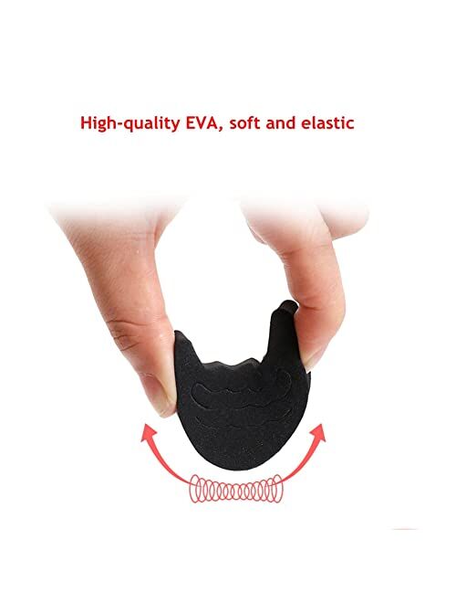InfantLY Bright 2pair Women High Heel Toe Plug Insert Shoe Big Shoes Toe Front Filler Cushion Pain Relief Protector