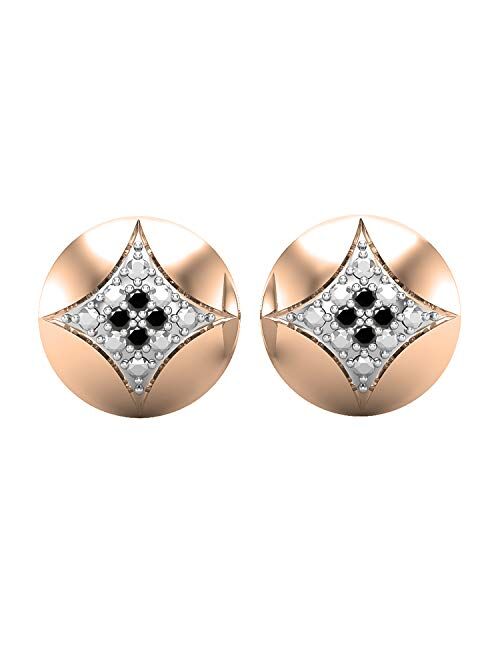 Dazzlingrock Collection Round Gemstone Ladies Rounded Kite Shape Fashion Stud Earrings, Available in Various Gemstones & Metal in 10K/14K/18K Gold & 925 Sterling Silver