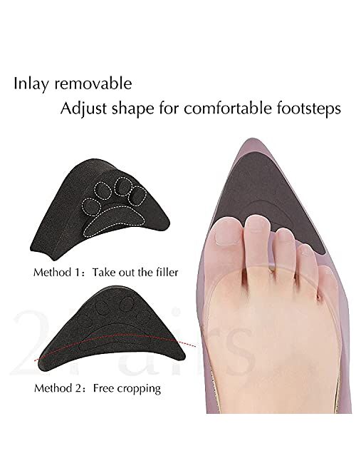 "N/A" Filler Inserts Adjustable Toe Plug Reusable Shoe Filler Shoe Plugs Shoe Inserts for Unisex Women Men umps Flats Sneakers