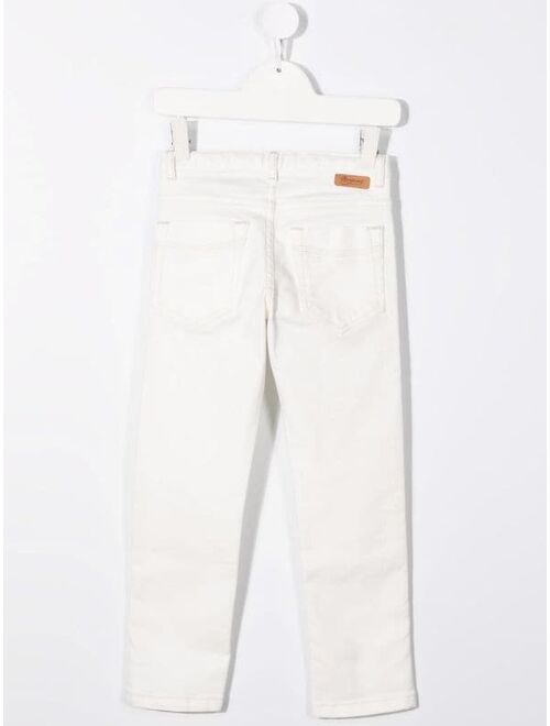 Bonpoint straight-leg cotton jeans