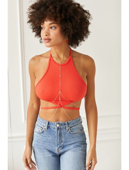 Urban Outfitters Camila Crystal Body Chain