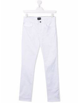 Kids 5-pocket straight-leg jeans