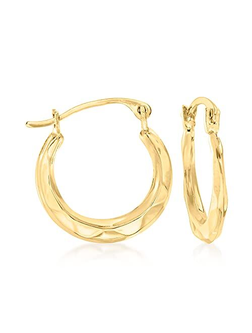 Ross-Simons 14kt Yellow Gold Jewelry Set: 3 Pairs Of Huggie Hoop Earrings