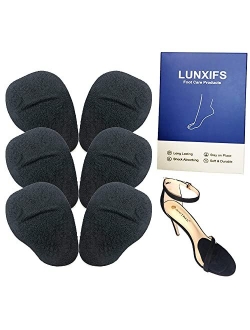 LUNXIFS Premium High Heel Inserts,Professional Reusable Silicone Ball of Foot Cushions for Women and Men, Metatarsal Pads for Women,All Day Pain Relief and Comfort,One Si