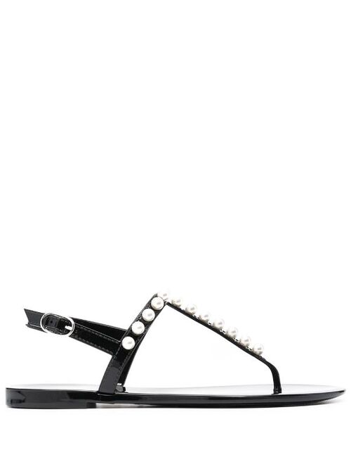 Stuart Weitzman Goldie Jelly thong sandals