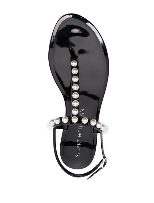 Stuart Weitzman Goldie Jelly thong sandals