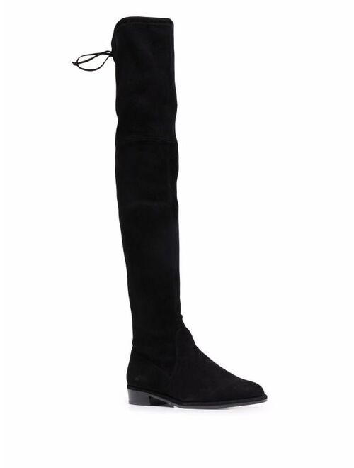 Stuart Weitzman Suede Lowland over-the-knee boots