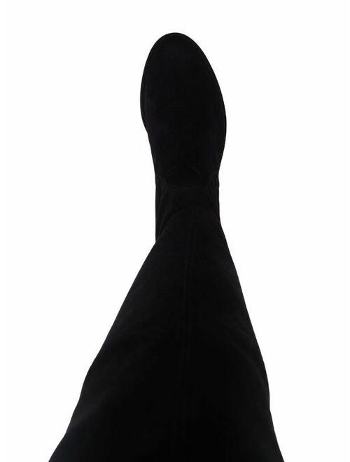 Stuart Weitzman Suede Lowland over-the-knee boots