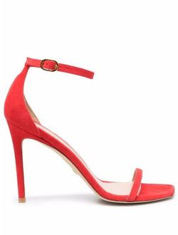 Nudist Curve 100 suede sandals