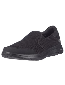 Men's GOwalk 5 - Elastic Stretch Athletic Slip-On Casual Loafer Walking Shoe Sneaker
