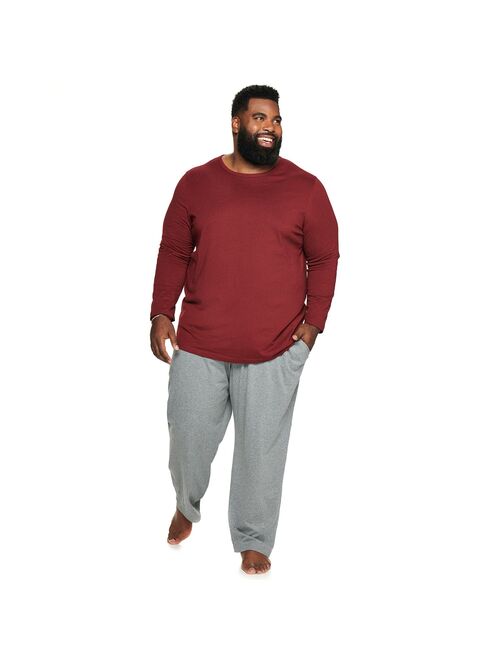 Big & Tall Sonoma Goods For Life® Supersoft Modern-Fit Pajama Sleep Set