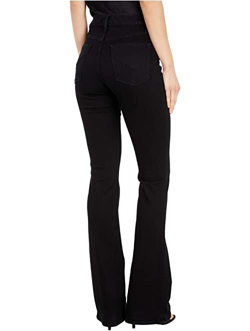 Hudson Jeans Barbara High-Waisted Bootcut in Black