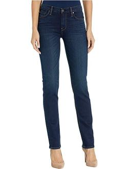 Jeans Nico Mid-Rise Straight in Requiem