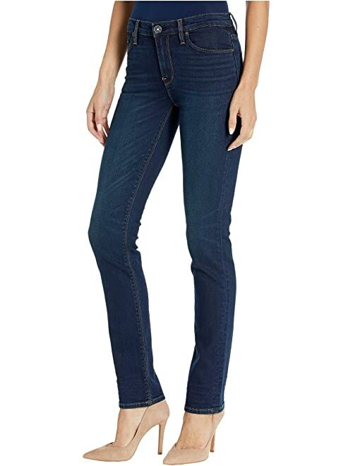 Hudson Jeans Nico Mid-Rise Straight in Requiem