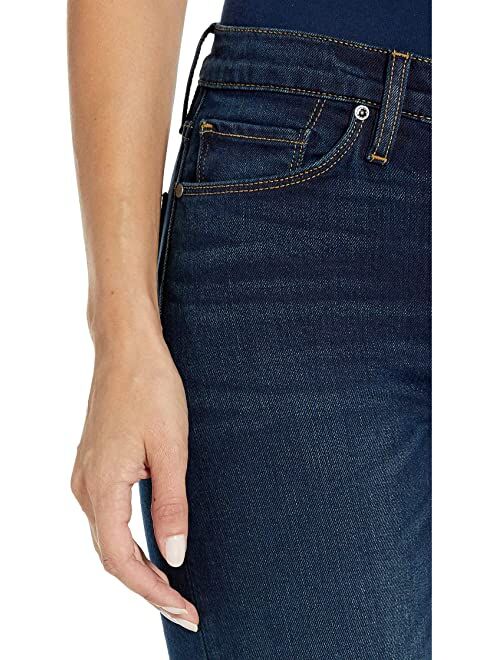 Hudson Jeans Nico Mid-Rise Straight in Requiem