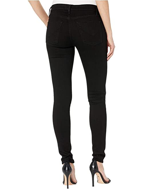 Hudson Jeans Nico Mid-Rise Super Skinny in Black