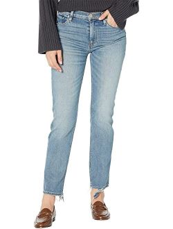 Jeans Nico Mid-Rise Straight Ankle in Soul Sister